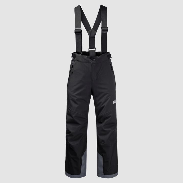 Pantalón Esquí Jack Wolfskin Great Snow Niños Negros Mexico-4159738